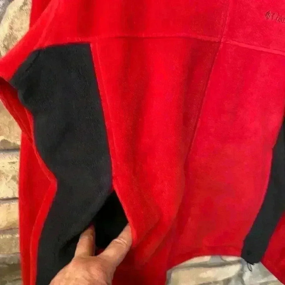 COPY - Columbia Red Black Full Zip Jacket xl-xxl - Picture 6 of 13
